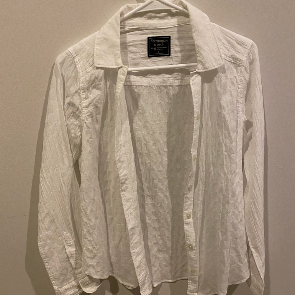Textured Abercrombie Button Down